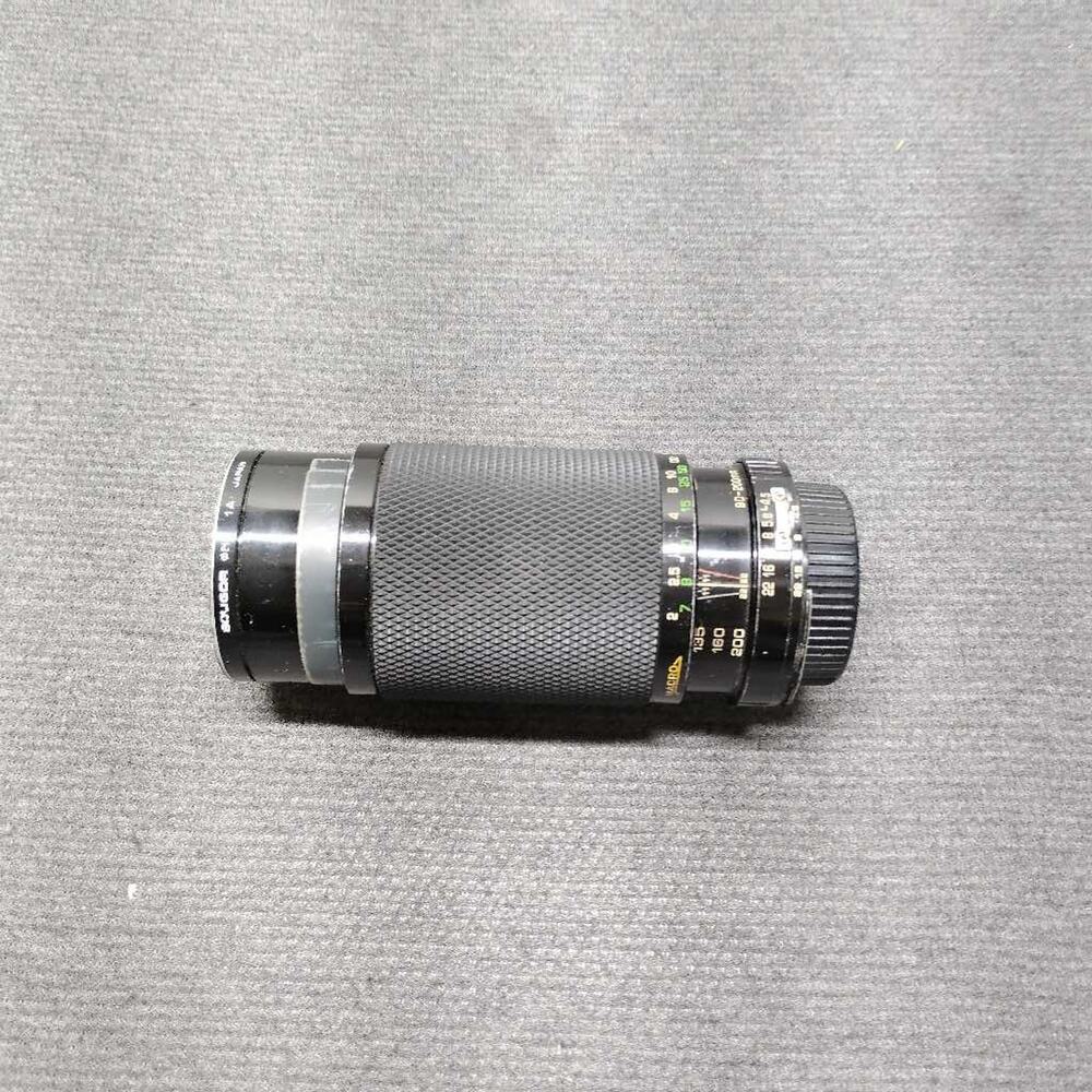 Soligor 80-200mm f/4.5 Zoom Macro Telephoto Lens Japan 55mm Filter Mount